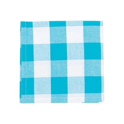 C&F Home Franklin Turquoise Napkin Set 6