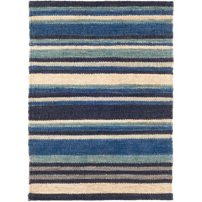 Annie Selke - Dash & Albert Dover Stripe Handwoven Jute Rug