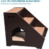 Arf Pets Dog Stairs, Wood Pet Steps for Dogs with Built-In House - 2 of 4