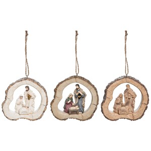 C&F Home Nativity Ornament, Set of 3 - 1 of 2