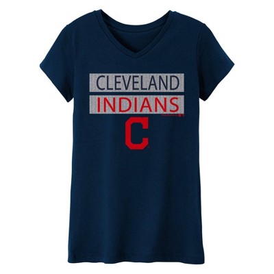 girls cleveland indians shirt