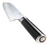 Gibson 6.5 Inch High-Carbon Stainless Steel Full Tang Santoku Knife in Black - 2 of 3