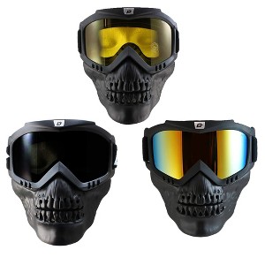 3 Pairs of Birdz Eyewear Skullbird Safety Goggles - 1 of 4