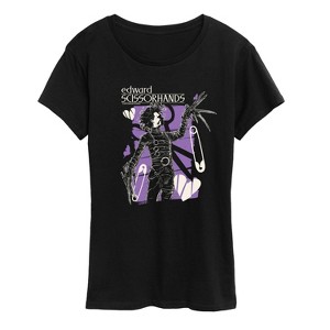 Women's - Edward Scissorhands - ES Zine Short Sleeve Graphic T-Shirt - 1 of 4