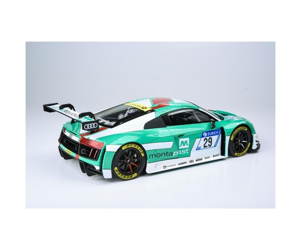 Audi R8 LMS #29 "Montaplast" Audi Sport Team Land 1/18 Diecast Model Car by Paragon