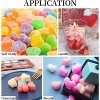 JDICTION 2-Pack Heart Shaped Silicone Molds, Non-Stick Food Grade Candy Molds for Chocolate, Jelly, Gummies, Candle & Lacquer Seal Making - 3 of 4