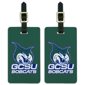Georgia College Bobcats Logo Luggage ID Tags Suitcase CarryOn Cards  Set of 2 - 1 of 4