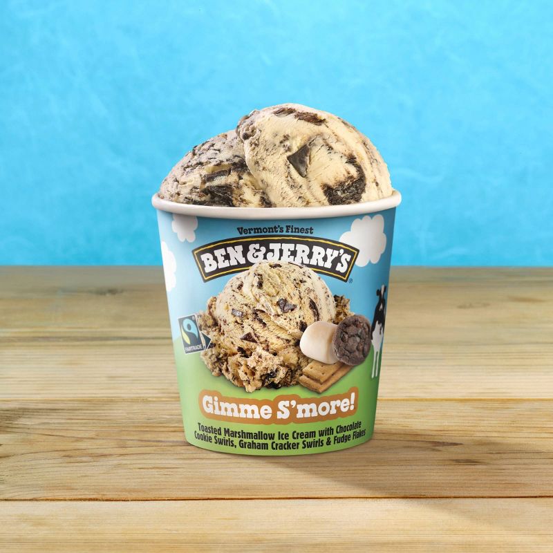 Ben &#38; Jerry&#39;s Gimmesmore Toasted Marshmallow Ice Cream - 16oz, 6 of 11