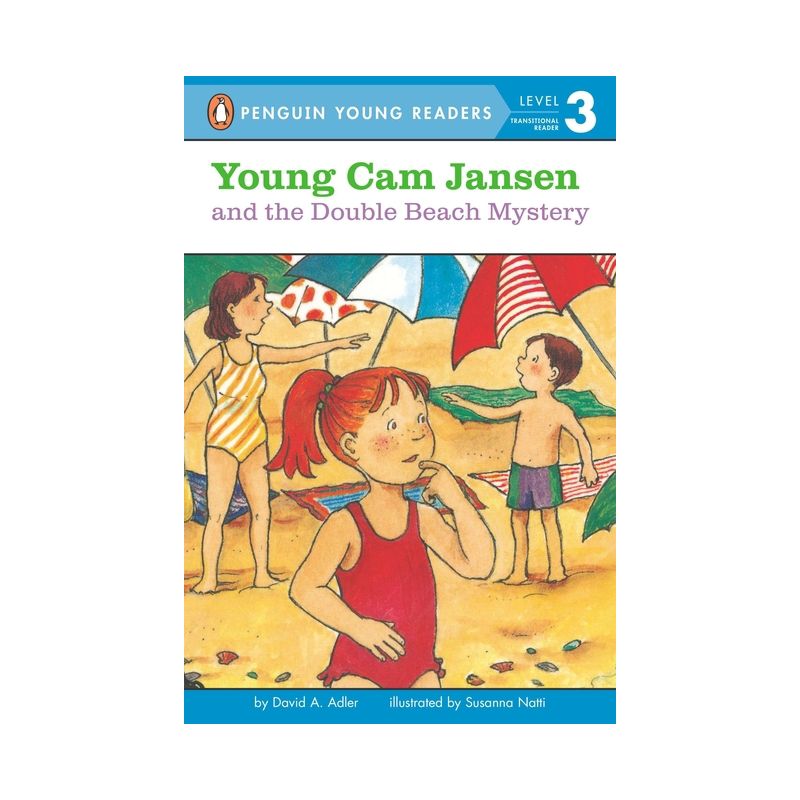Young Cam Jansen and the Double Beach Mystery - (Young CAM Jansen) by  David A Adler (Paperback), 1 of 2