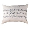 Manual Woodworkers & Weavers Inspirational Pillow – In Everything Give Thanks 24x18 inch - 3 of 3