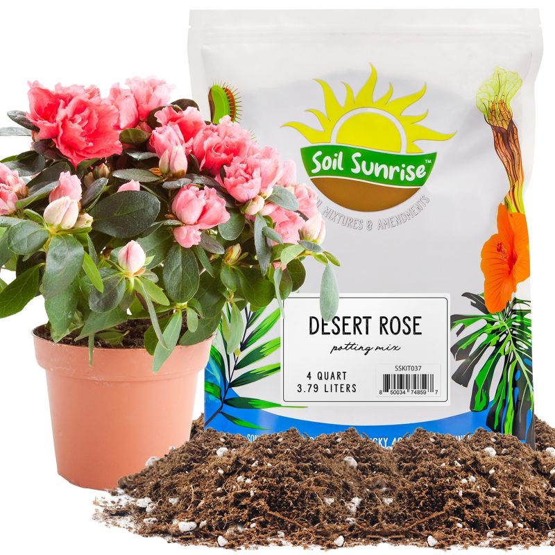 Soil Sunrise Desert Rose Potting Soil Mix, Repot, Sprout and Grow Potted Plants, 1 of 9