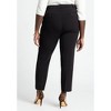 ELOQUII Women's Plus Size The 365 Semi Stretch Slim Leg Pant - 3 of 4