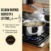 Alva Maestro 2 Qt. Stainless Steel Saucepan with Lid, Pouring Spouts, Non-Toxic PFAS Free, Compatible with All Stovetops, Oven & Induction Safe - 3 of 4