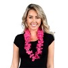 Magic Matt’s Brilliant Blinkys Hawaiian Flower Lei Necklace Pink - 3 of 4
