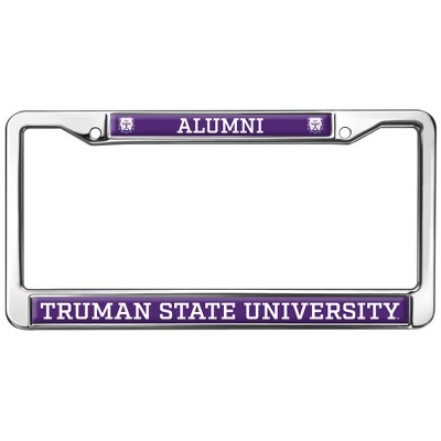 Truman State University Alumni Full Size Standard License Plate Metal Frame