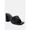 Pout Pro Braided Raffia Block Sandal - 2 of 4