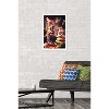 Trends International James Booker - Galaxy Laser Cats On Cheeseburgers Framed Wall Poster Prints - 2 of 4