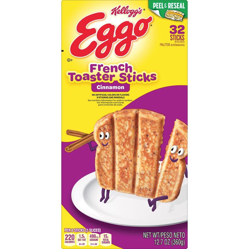 Eggo Cinnamon Frozen French Toaster Sticks - 12.7oz/32ct, 5 of 8