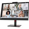 Lenovo ThinkVision T27hv-30 27" QHD IPS Monitor with USB-C 90W Power Delivery, Webcam - 2 of 4