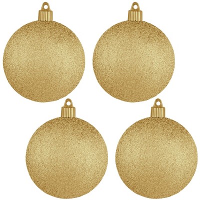 christmas ornaments gold balls