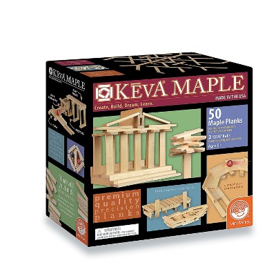 MindWare Keva Maple: 50 Plank Set - Building Toys