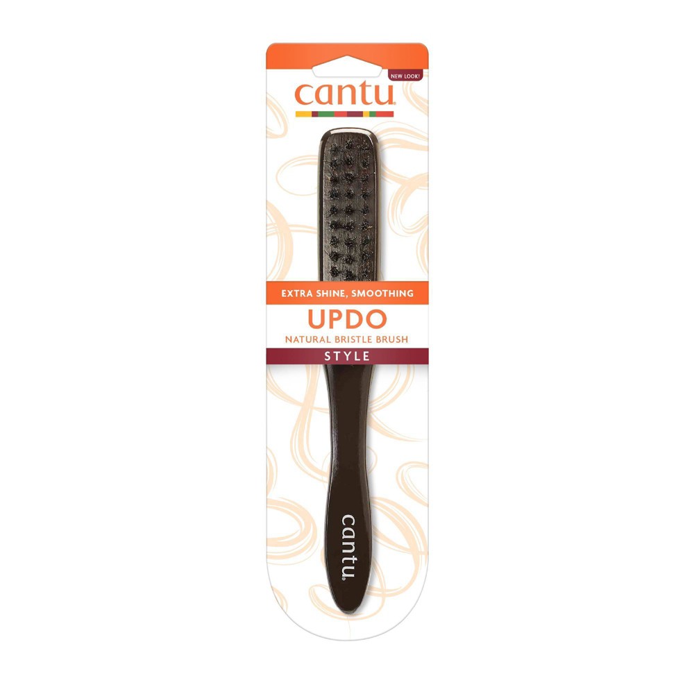 Cantu Narrow Wood Updo Bristle Hair Brush And Comb