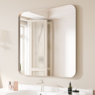 Aluminum Framed Bathroom Mirror