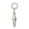Black Bow Jewelry Sterling Silver 3D Blow Dryer Charm - 2 of 4