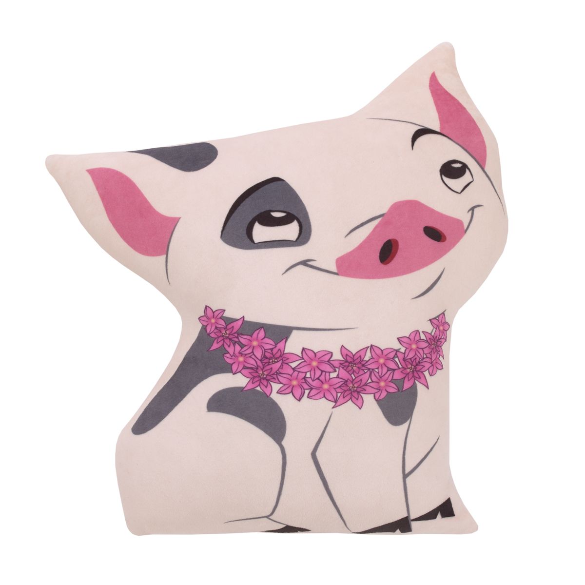 NoJo Disney Moana Free as the Ocean Pua The Pig Shaped Squishy Toddler Pillow