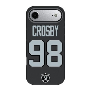 NFL Las Vegas Raiders Players Game Tactic Bump Cell Phone Case for Apple iPhone 17 Series - 1 of 4