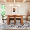 Area Rug Living Room Rug Washable Abstract Soft Thin Rug Indoor Floor No Slip Carpet for Bedroom Dining Room - 3 of 4