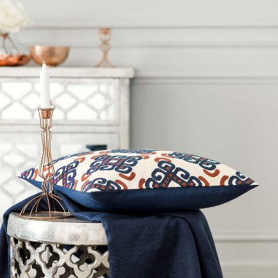 Togas Phoenix Blue Decorative Pillow