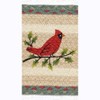 Earth Rugs Holly Cardinal Oval Stair Tread 27"x8.25" – Natural Jute Stair Cover - 3 of 3
