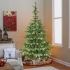 ACEPANO 72 in. H Full Artificial Holiday Christmas Tree with 611 PE+PVC Tips & Wooden Base For Holiday Indoor Home Decoration-Green - 3 of 4
