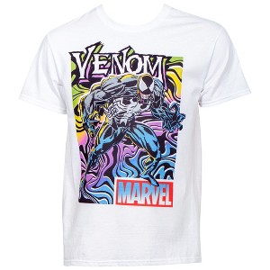 Mens Marvel's Venom Neon Color Stance T-Shirt - 1 of 2