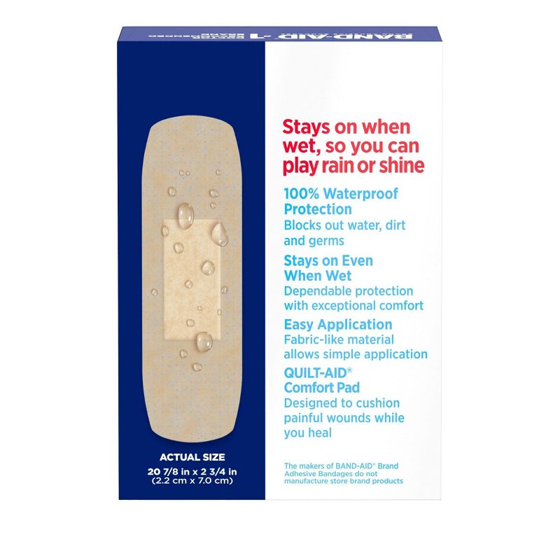 Band-Aid Water Block Adhesive Bandages - 20ct, 3 of 12