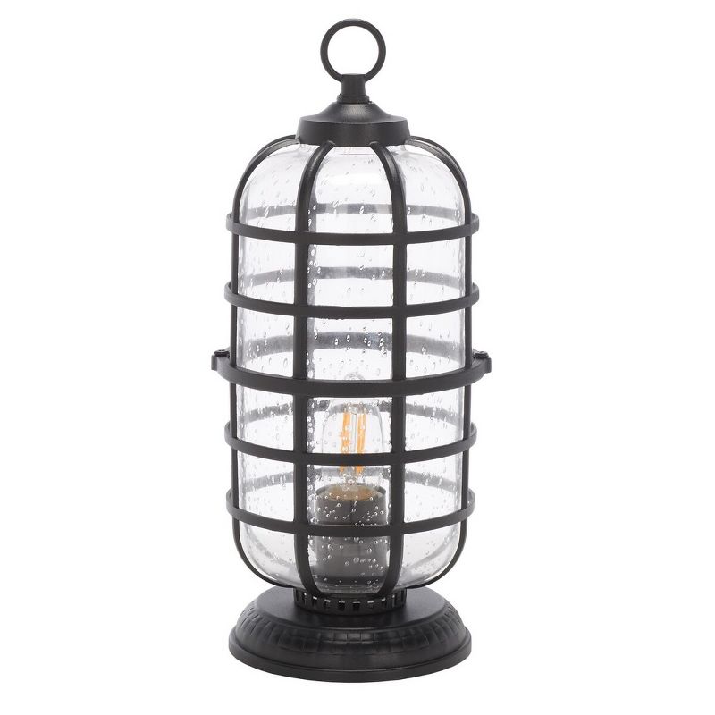 Rigel Outdoor Table Accent Lamp - Black - Safavieh., 1 of 5