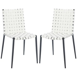 Rayne Woven Dining Chair (Set Of 2)  - Safavieh - 1 of 4