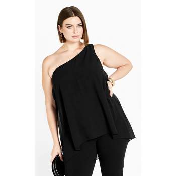 Women's Plus Size Everley Jumpsuit - black | AVENUE