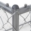 Lucky Dog 10 x 5 x 4 Foot Heavy Duty Outdoor Chain Link Kennel Enclosure (2 Pk) - image 4 of 4