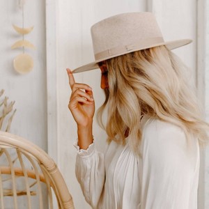 Women's Wide Brim Fedora Hat - American Hat Makers - 1 of 1