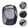 Unique Bargains Folding Round Laundry Basket 14.17"x22.83" 1 Pc - 3 of 4
