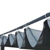 vidaXL Gazebo Grey and Anthracite - 3 of 4
