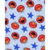 Sesame Street Toddler Boys' Elmo All Star Cuddle Monster Pajama Set Short Blue - 4 of 4