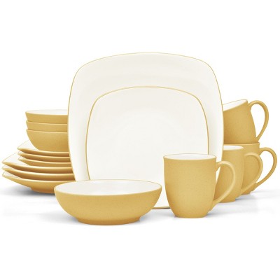 Noritake Colorwave 16-Piece Square Dinnerware Set