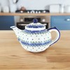 Blue Rose Polish Pottery 101 Kalich Teapot - 2 of 2