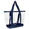 Dalix Clear Shopping Bag Security Work Tote Shoulder Bag Womens Handbag - 2 of 4