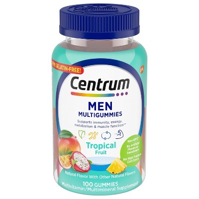 Centrum Men's Multivitamin Gummies - Tropical Fruit - 100ct