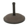 Okak All-Weather Round Umbrella Base with Adjustable Knob, Umbrella Stand and Concrete Inside, Cantilever Umbrella Base for Home - 4 of 4