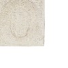 Super Soft Cotton Non-Skid Back Bath Rug 20" x 30" Ivory by Castle Hill London - 2 of 3
